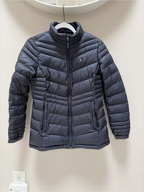 BLACKYAK Extreme Peak lightweight goose down jacket in navy